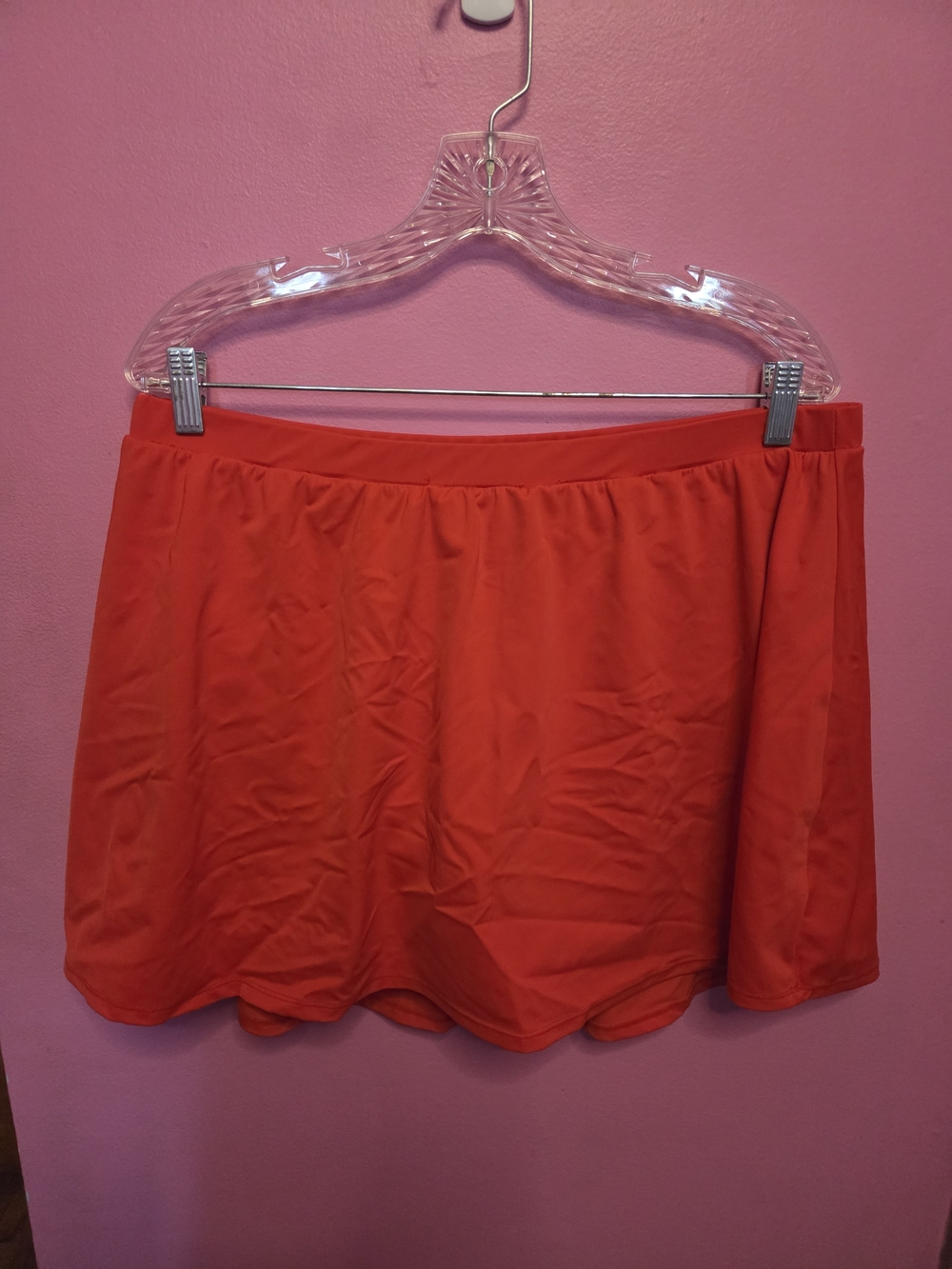 Jessica London Red Swim Skirt